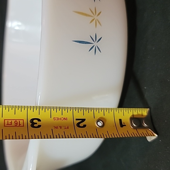 Vintage Anchor Hocking Fire King Candle Glow Casserole Dish 1.5 Quart NO Lid - Picture 11 of 11